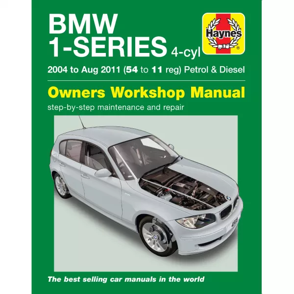 BMW 1er 2004-2011 Benzin Diesel 4-Zylinder 1-Series Reparaturanleitung Haynes