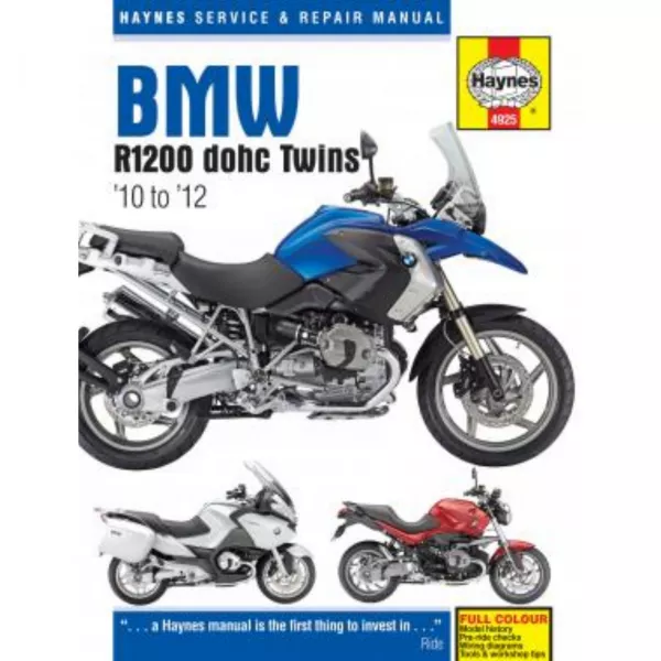 BMW Motorrad R1200 dohc Twins (2010-2012) Reparaturanleitung Haynes
