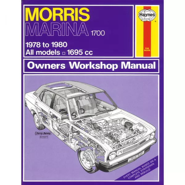 Morris Marina 1700 Alle Modelle 19978-1980 Reparaturanleitung Haynes