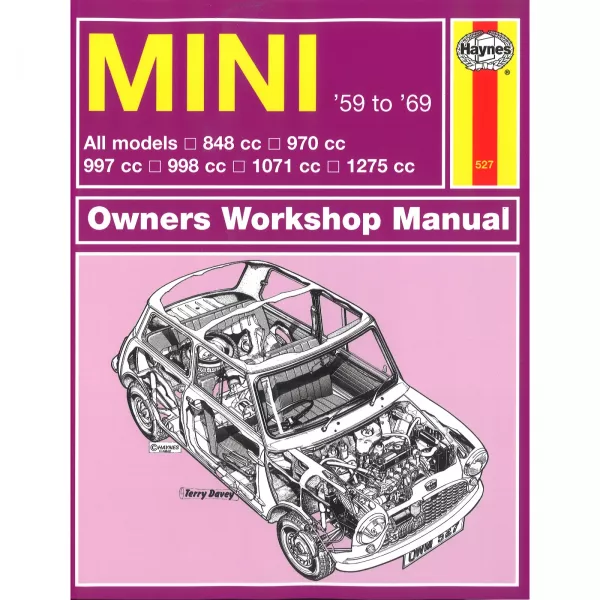 Mini 848cc 970cc 997cc 998cc 1071cc 1275cc (1959-1969) Reparaturanleitung Haynes