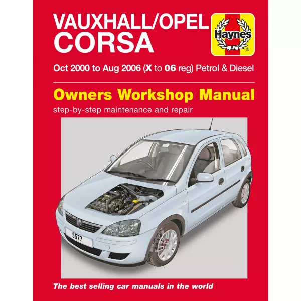 Opel Corsa Vauxhall 10.2000-08.2006 Benzin Diesel Reparaturanleitung Haynes