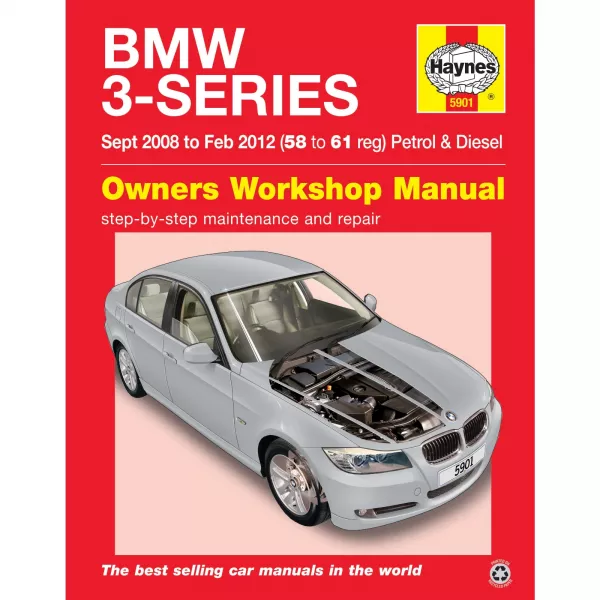 BMW 3er 2008-2012 Benzin Diesel 3-Series Reparaturanleitung Haynes