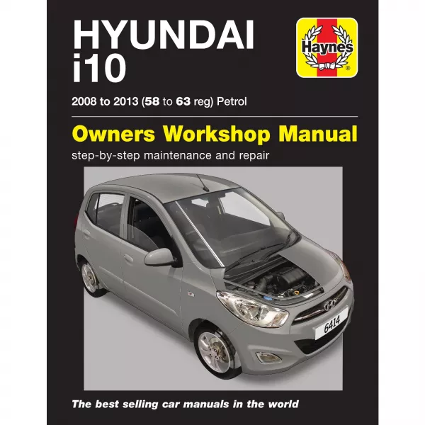 Hyundai i10 2008-2013 Benzin Kleinstwagen Reparaturanleitung Haynes