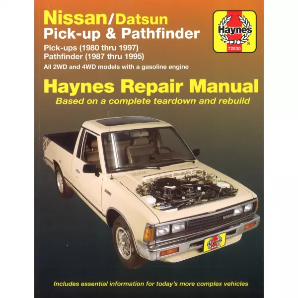 Nissan Datsun Pick-up Pathfinder 1980-1997 Reparaturanleitung Haynes