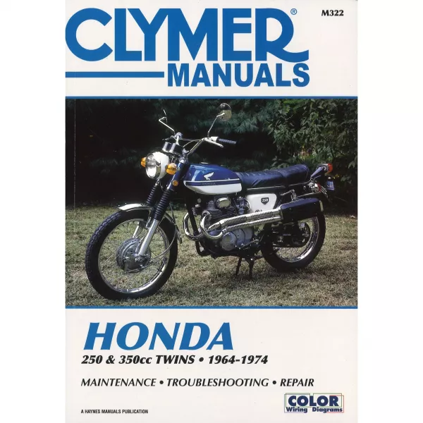 Honda 250 350cc Twins (1964-1974) Reparaturanleitung Clymer