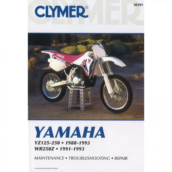 Yamaha YZ125-250 und WR250Z (1988-1993) Reparaturanleitung Clymer