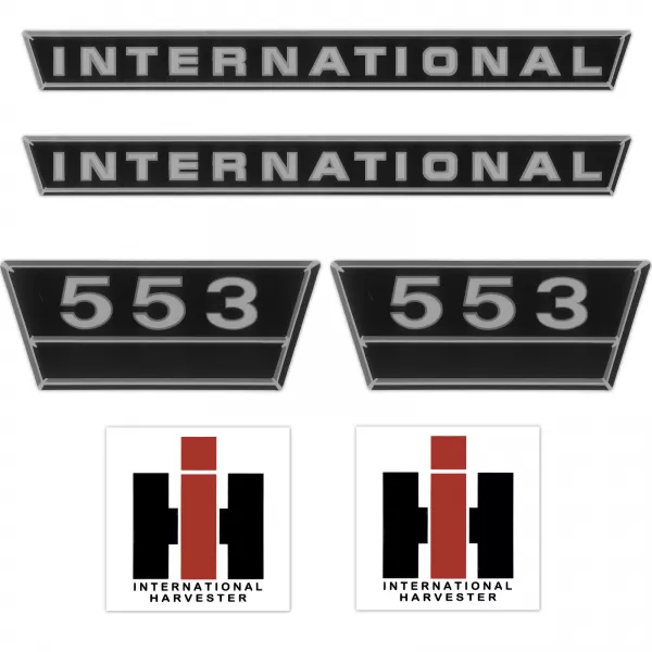 IHC Aufkleber Warnaufkleber Reifen Traktor Emblem Sticker Label
