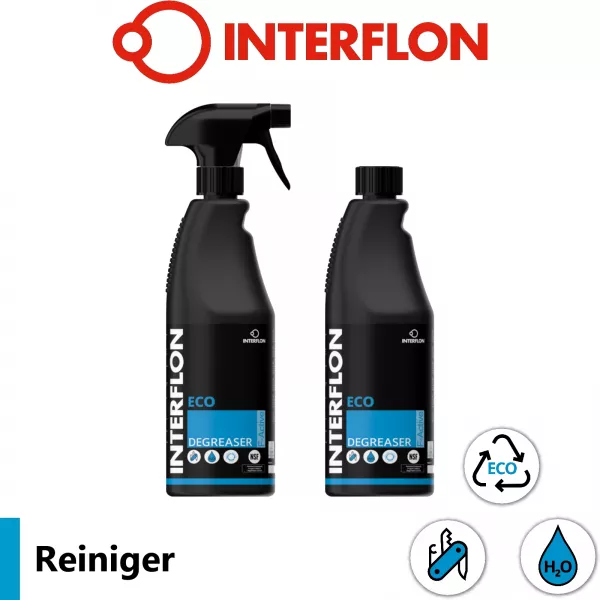 INTERFLON Eco Degreaser 2x 750 ml Entfetter Reiniger Sprühflasche