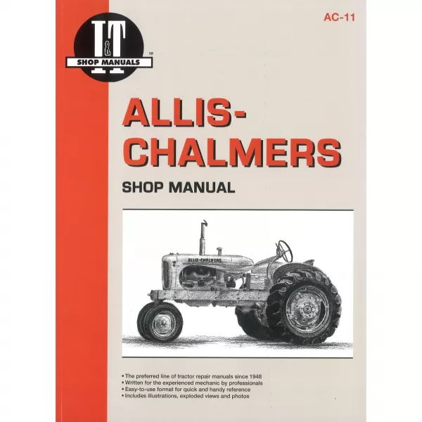 Allis-Chalmers B C CA G RC WC WD WD45 WF Diesel Traktor Reparaturanleitung I&T