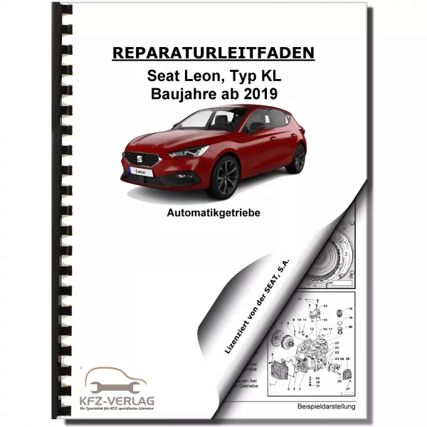 SEAT Leon KL ab 2019 7 Gang Automatikgetriebe DSG DKG 0GD Reparaturanleitung