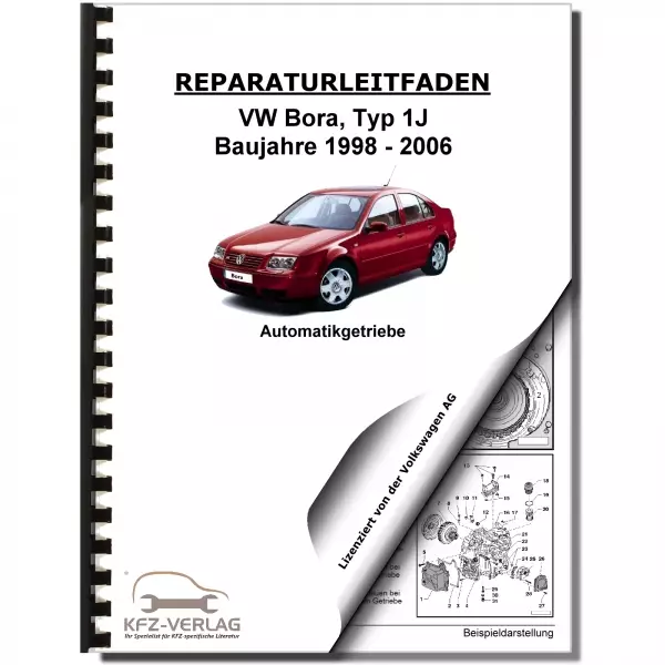 VW Bora Typ 1J 1998-2006 4 Gang 01M Automatikgetriebe Reparaturanleitung