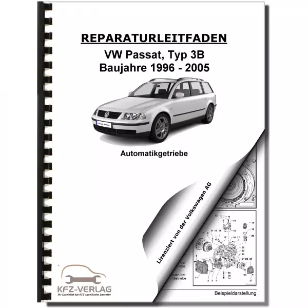 VW Passat 5 3B 1996-2005 5 Gang Automatikgetriebe 01V Allrad Reparaturanleitung