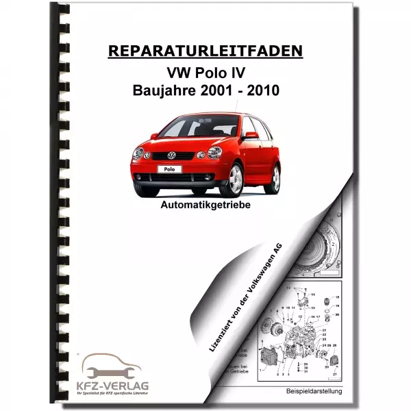 VW Polo 4 Typ 9N 2001-2010 4 Gang Automatikgetriebe 001 Reparaturanleitung
