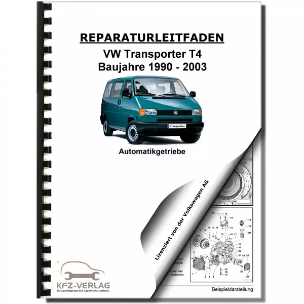 VW Transporter T4 (90-03) 4 Gang Automatikgetriebe 098 Reparaturanleitung