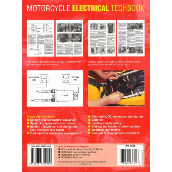 Motorcycle Electrical Techbook Elektrohandbuch Elektronik Technik Motorrad
