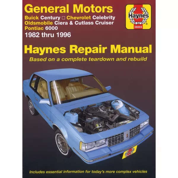General Motors Oldsmobile Pontiac 1982-1996 Reparaturanleitung Haynes
