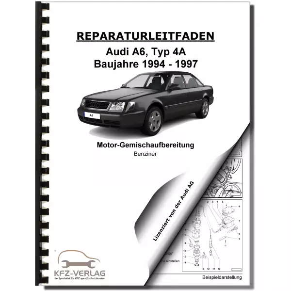 Audi A6 4A 1994-1997 MPI Einspritz/Zündanlage 2,8l Reparaturanleitung
