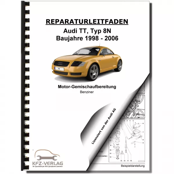 Audi TT 8N 1998-2006 Motronic Einspritz- Zündanlage 250 PS Reparaturanleitung
