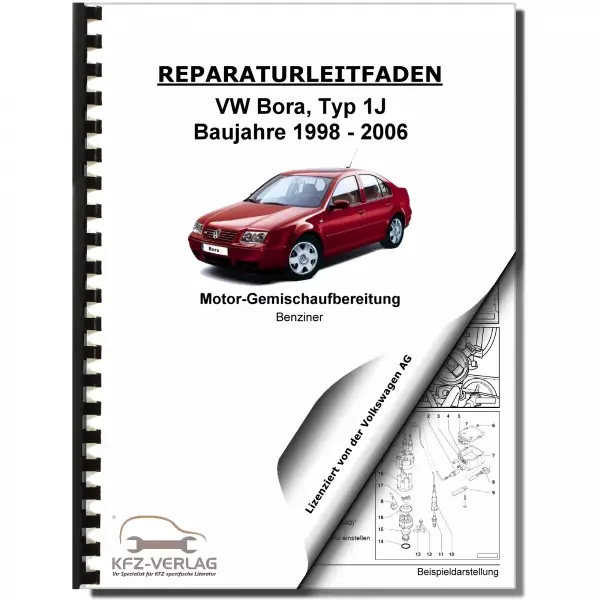 VW Bora 1J 1998-2006 1,6l Simos Einspritz- Zündanlage 100 PS Reparaturanleitung
