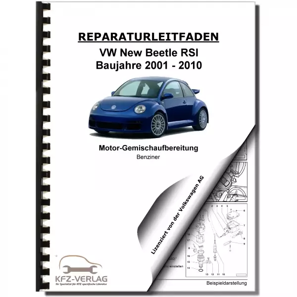 VW New Beetle RSi (01-05) 3,2l Motronic Einspritz- Zündanlage Reparaturanleitung