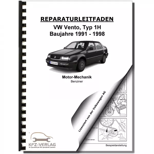 VW Vento Typ 1H 1991-1998 Benzinmotor 100-115 PS Mechanik Reparaturanleitung