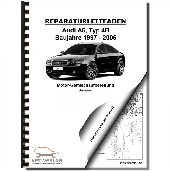 Audi A6 Typ 4B 1997-2005 Motronic Einspritz/Zündanlage 4,2l Reparaturanleitung