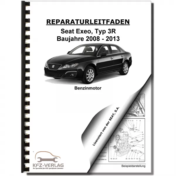 SEAT Exeo Typ 3R 2008-2013 4-Zyl. 1,8l Benzinmotor 150 PS Reparaturanleitung
