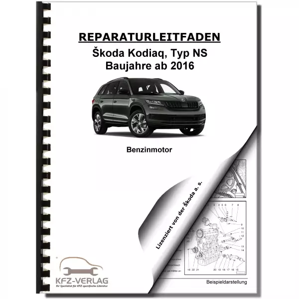Skoda Kodiaq NS ab 2016 4-Zyl. 2,0l Benzinmotor 190-280 PS Reparaturanleitung