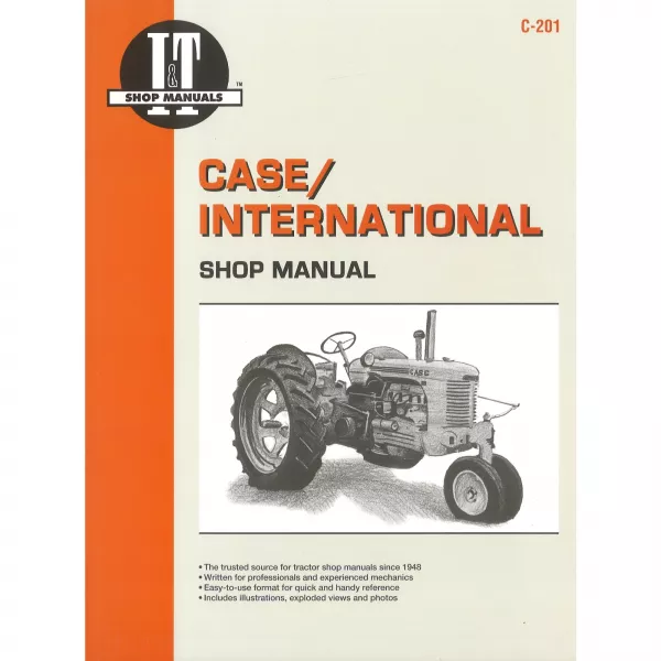 Case International versch. Benzin Diesel Modelle Traktor Reparaturanleitung I&T