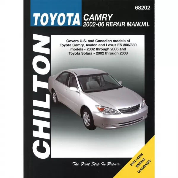 Toyota Camry Avalon Solara Lexus ES 300 330 2002-2008 Reparaturanleitung Chilton