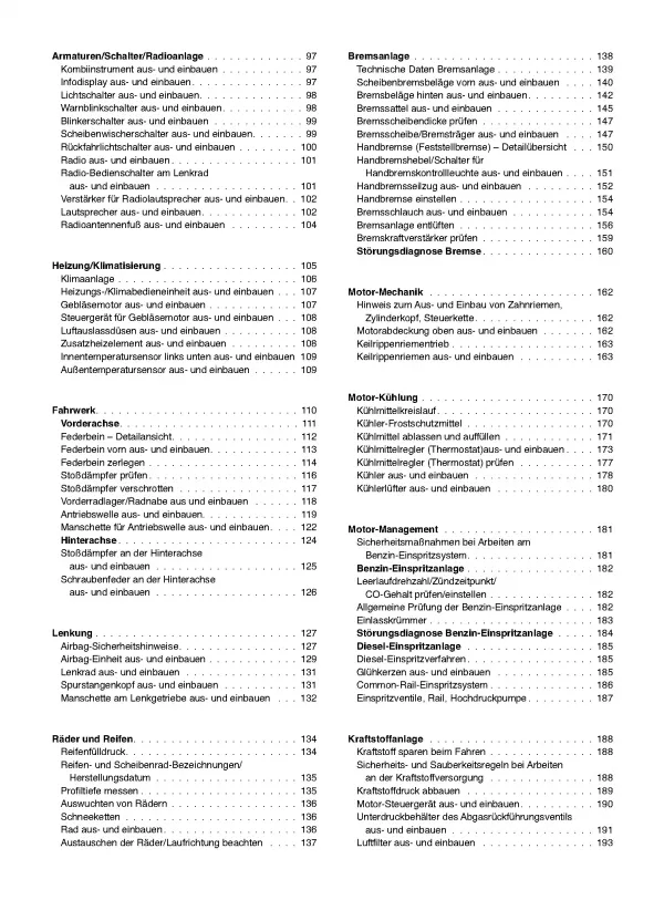 Opel Astra J 2009-2015 So wird's gemacht Reparaturanleitung E-Book PDF