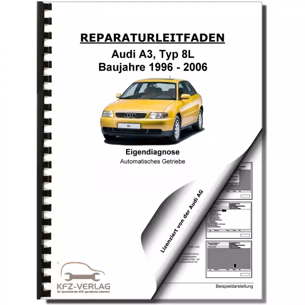 Audi A3 Typ 8L 1996-2006 Eigendiagnose Automatikgetriebe 09A Reparaturanleitung