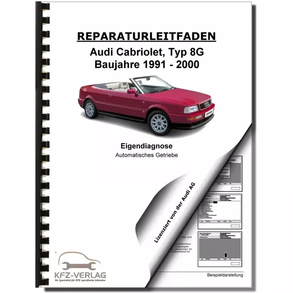 Audi Cabriolet 1991-2000 Eigendiagnose Automatikgetriebe 01N Reparaturanleitung