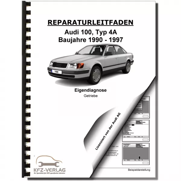 Audi 100 Typ 4A 1990-1997 Eigendiagnose Automatikgetriebe 01N Reparaturanleitung