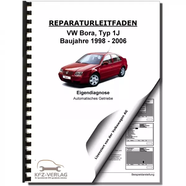 VW Bora 1J 1998-2006 Eigendiagnose Automatikgetriebe 01M Reparaturanleitung