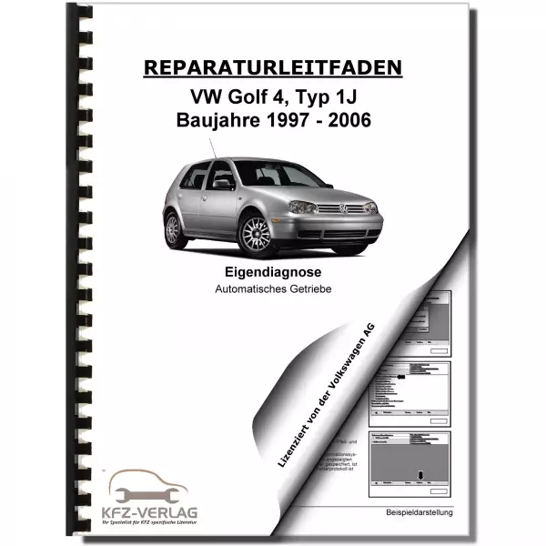 VW Golf 4 1J 1997-2006 Eigendiagnose Automatikgetriebe 01M Reparaturanleitung