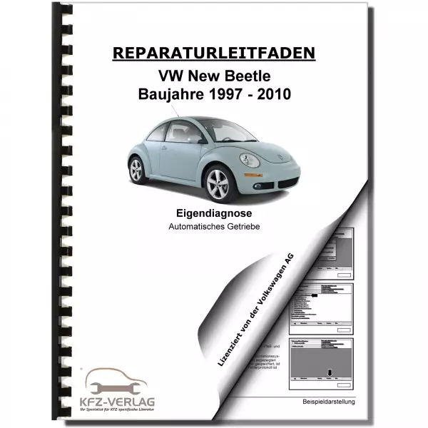VW New Beetle 9C (97-10) Eigendiagnose Automatikgetriebe 01M Reparaturanleitung