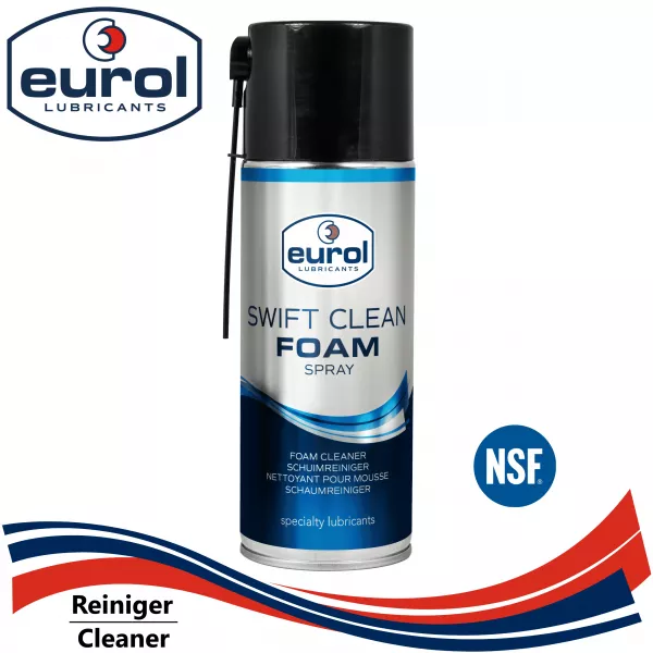 EUROL Swift Clean Foam Spray 400 ml Schaumreiniger Mehrzweck-Reinigungsmittel