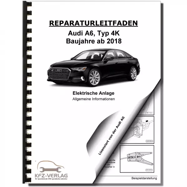 Audi A6 Typ 4K, 4KA, 4KF ab 2018 Kombi Allgemeine Infos Elek