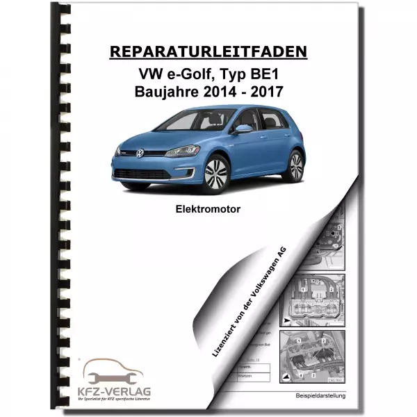 VW e-Golf Typ BE1 2014-2017 Elektromotor 270 LS1 Reparaturanleitung