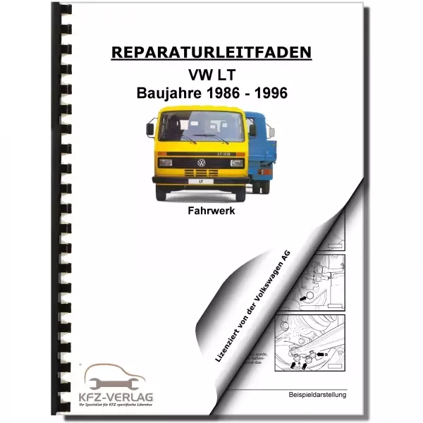 VW LT 1986-1996 Fahrwerk Achsen Lenkung Bremsen Reparaturanleitung