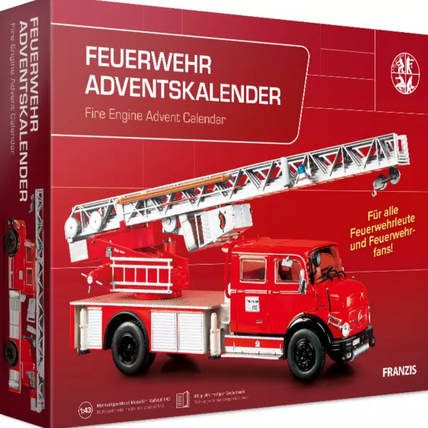 Feuerwehr Adventskalender Advent Calendar Weihnachten Franzis Verlag
