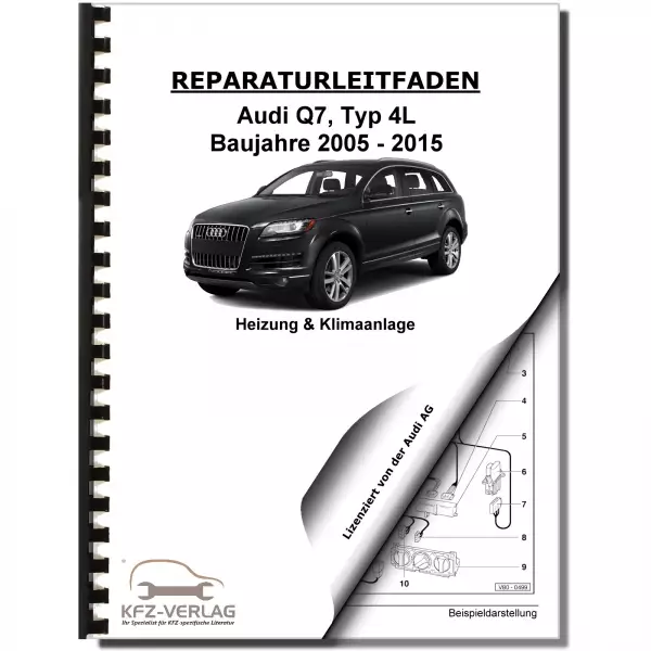 Audi Q7 4L 2005-2015 Geländewagen Heizung Klimaanlage Repar