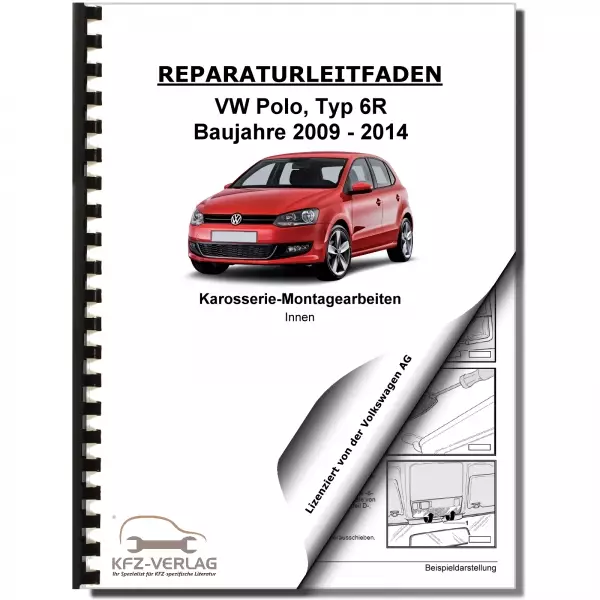 VW Polo 6R Mittelkonsole aus/einbau / Folierung 