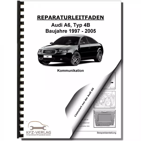 Audi A6 Typ 4B 1997-2005 Radio Navigation Kommunikation Reparaturanleitung