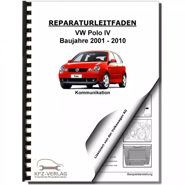 VW Polo 4 Typ 9N (01-10) Radio Navigation Kommunikation Reparaturanleitung
