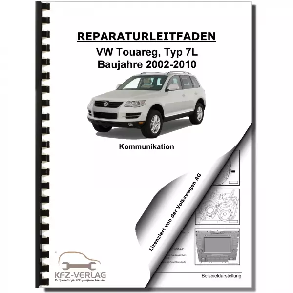VW Touareg Typ 7L 2002-2010 Radio Navigation Kommunikation Reparaturanleitung