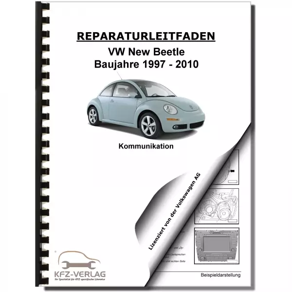 VW New Beetle Typ 9C (97-10) Radio Navigation Kommunikation Reparaturanleitung