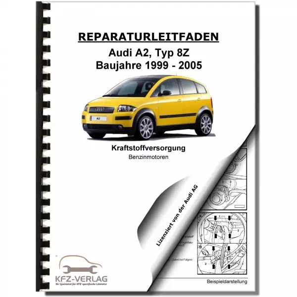 Audi A2 Typ 8Z 1999-2005 Kraftstoffversorgung Benzinmotoren Reparaturanleitung