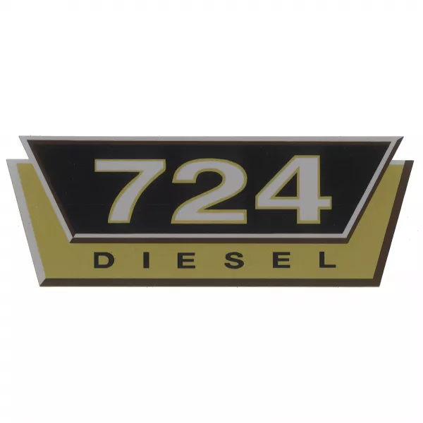 Typenaufkleber: McCormick Aufkleber Gold groß Modell: 724 Diesel